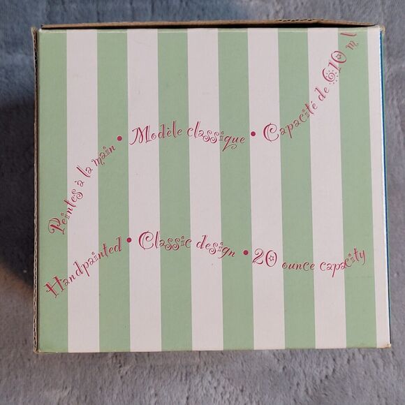 Vintage 1996 Nutcracker Christmas Holiday Mug 20 oz Cup Nuts~Candy~Planter w/Box - Picture 11 of 15